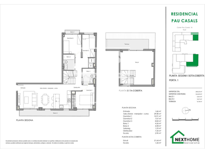 Inmueble en Calle Pau Casals    2º, Barcelona